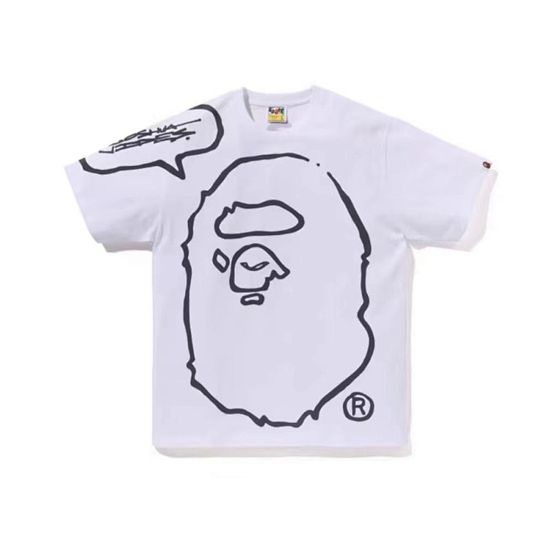 BAPE Ape Head Short Sleeve T-Shirt Style 725