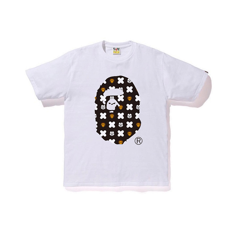 BAPE Ape Head Short Sleeve T-Shirt Style 775