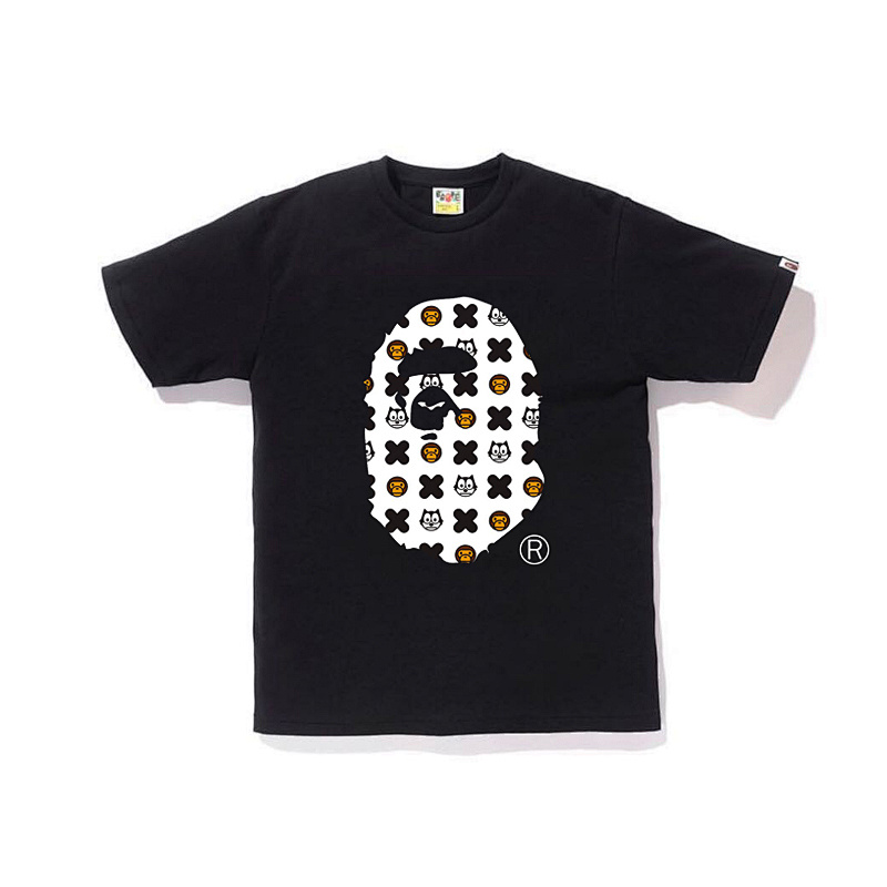 BAPE Ape Head Short Sleeve T-Shirt Style 775