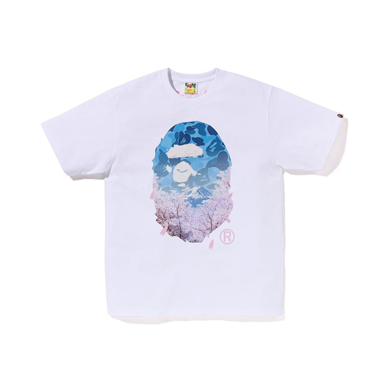 BAPE Ape Head Short Sleeve T-Shirt Style 799