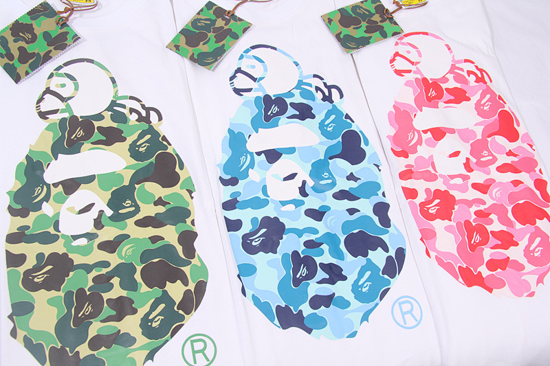 BAPE Ape Head Short Sleeve T-Shirt Style 8101