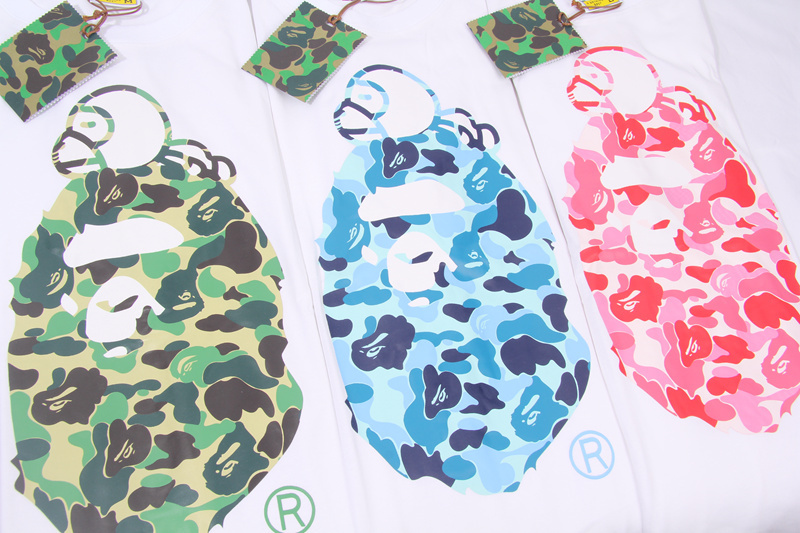 BAPE Ape Head Short Sleeve T-Shirt Style 8101