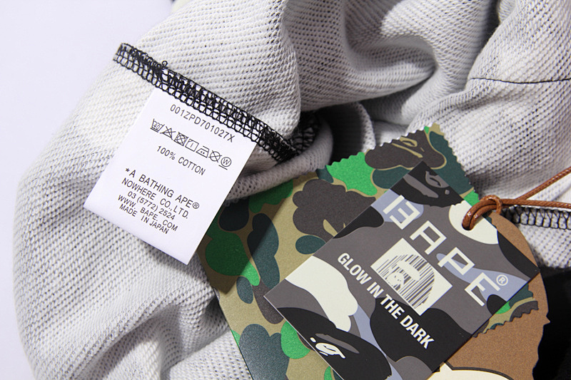 BAPE Ape Head Short Sleeve T-Shirt Style 8609