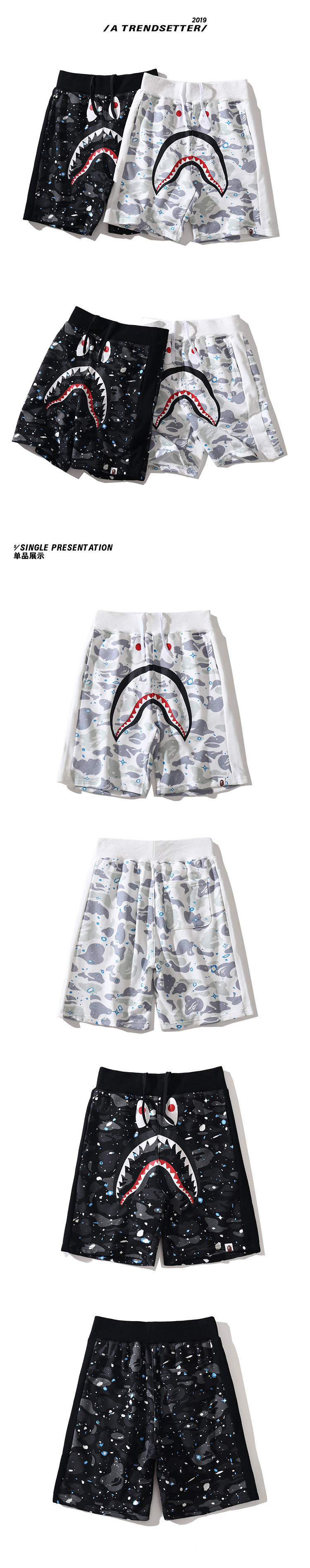 BAPE Ape Head Short Sleeve T-Shirt Style 8713