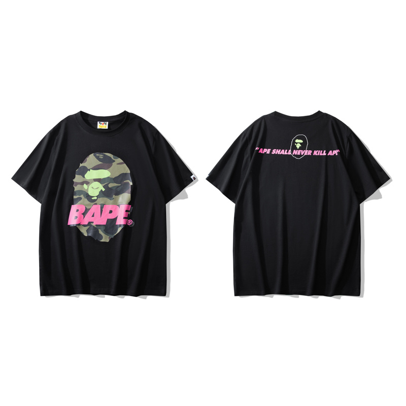BAPE Ape Head Short Sleeve T-Shirt Style 9046