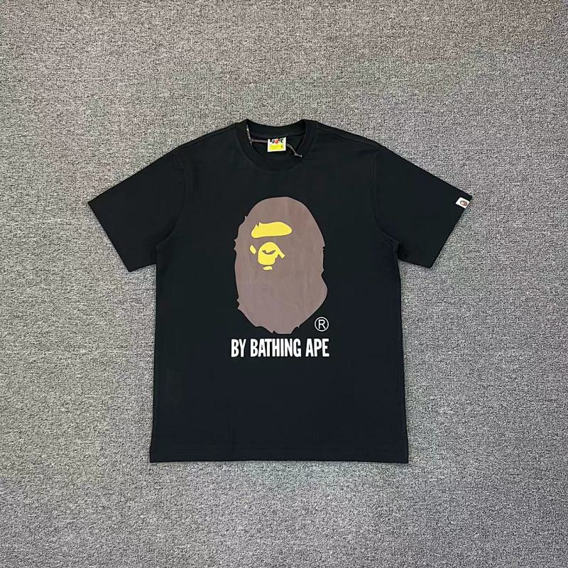 BAPE Black White Short Sleeve T-Shirt Style 1007