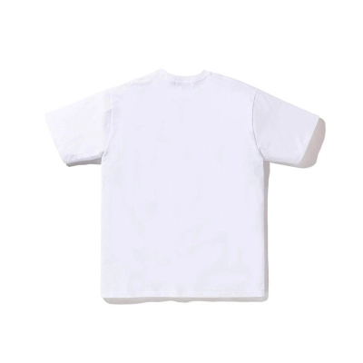 BAPE Black White Short Sleeve T-Shirt Style 1016 02