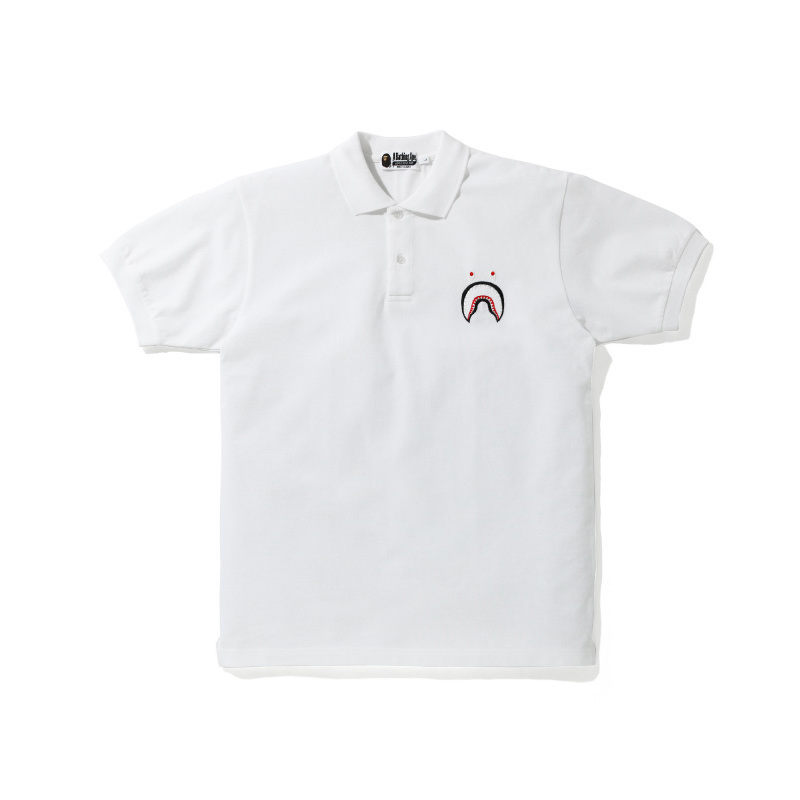BAPE Black White Short Sleeve T-Shirt Style 1020