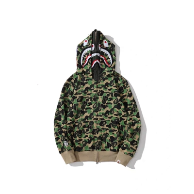 BAPE Camo Double Hood Cream White Pink Hoodie Style 6770 01