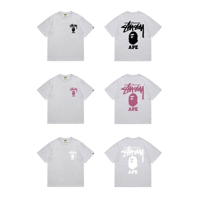 BAPE Collaboration Short Sleeve T-Shirt Style 202 02