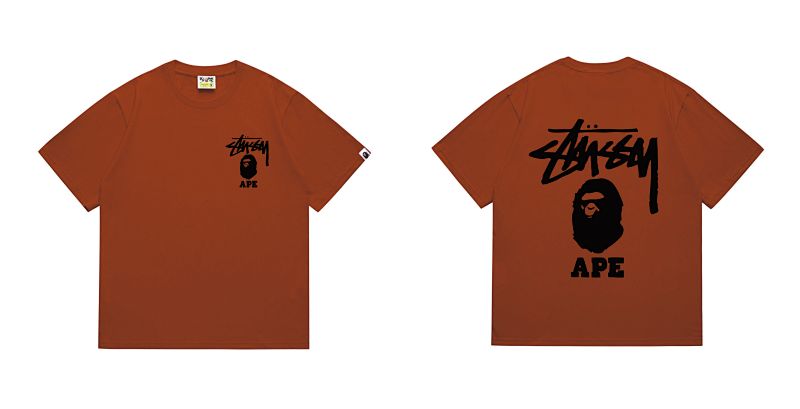 BAPE Collaboration Short Sleeve T-Shirt Style 202