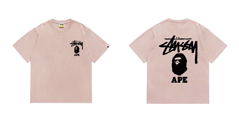 BAPE Collaboration Short Sleeve T-Shirt Style 202