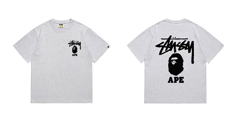 BAPE Collaboration Short Sleeve T-Shirt Style 202