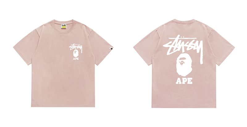 BAPE Collaboration Short Sleeve T-Shirt Style 202