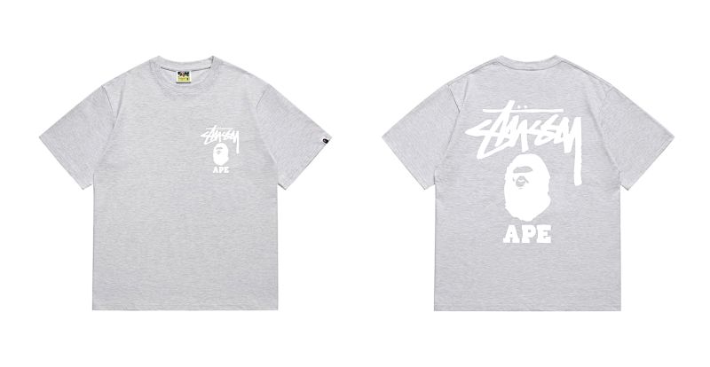 BAPE Collaboration Short Sleeve T-Shirt Style 202