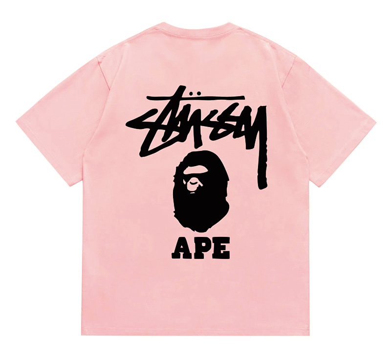 BAPE Collaboration Short Sleeve T-Shirt Style 202