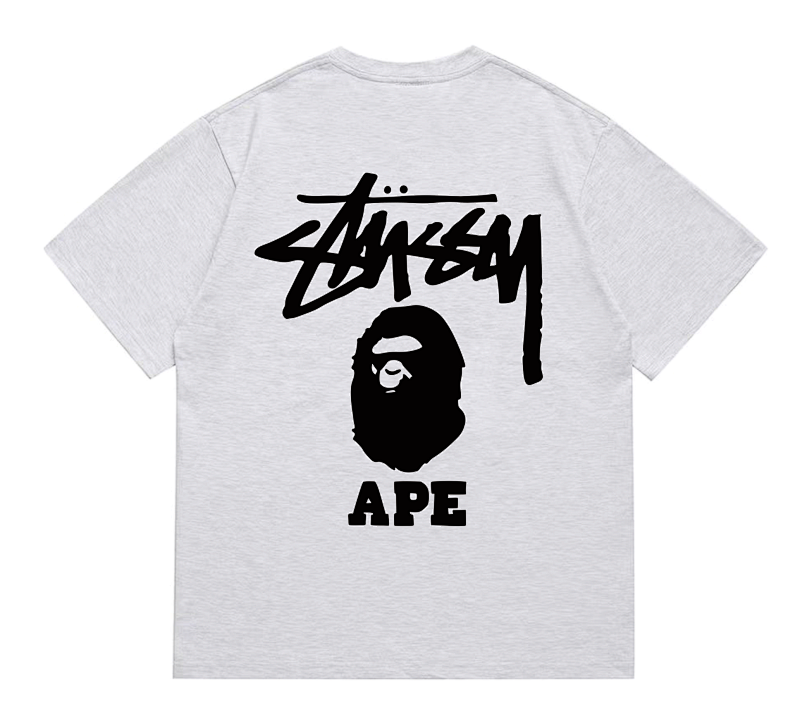 BAPE Collaboration Short Sleeve T-Shirt Style 202