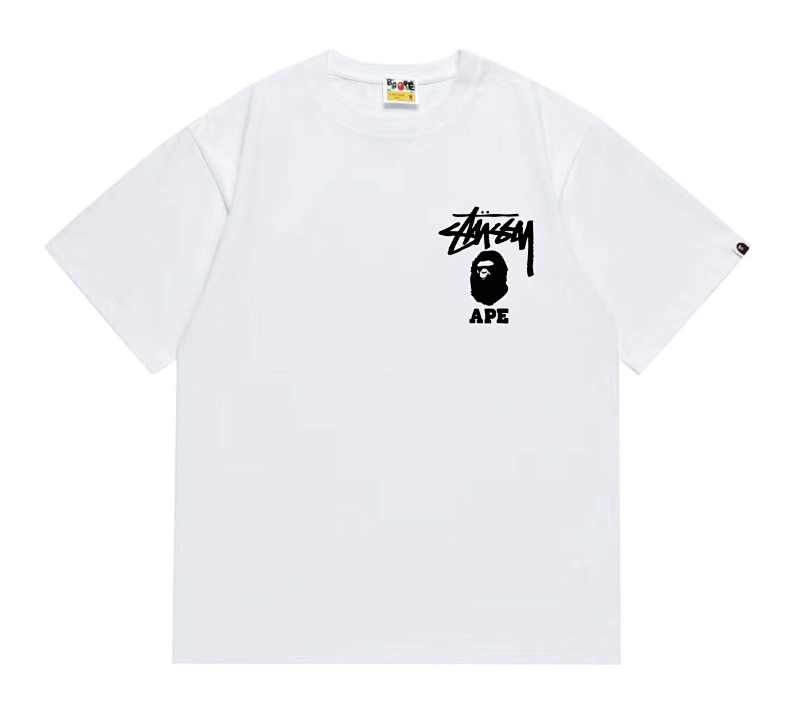 BAPE Collaboration Short Sleeve T-Shirt Style 202