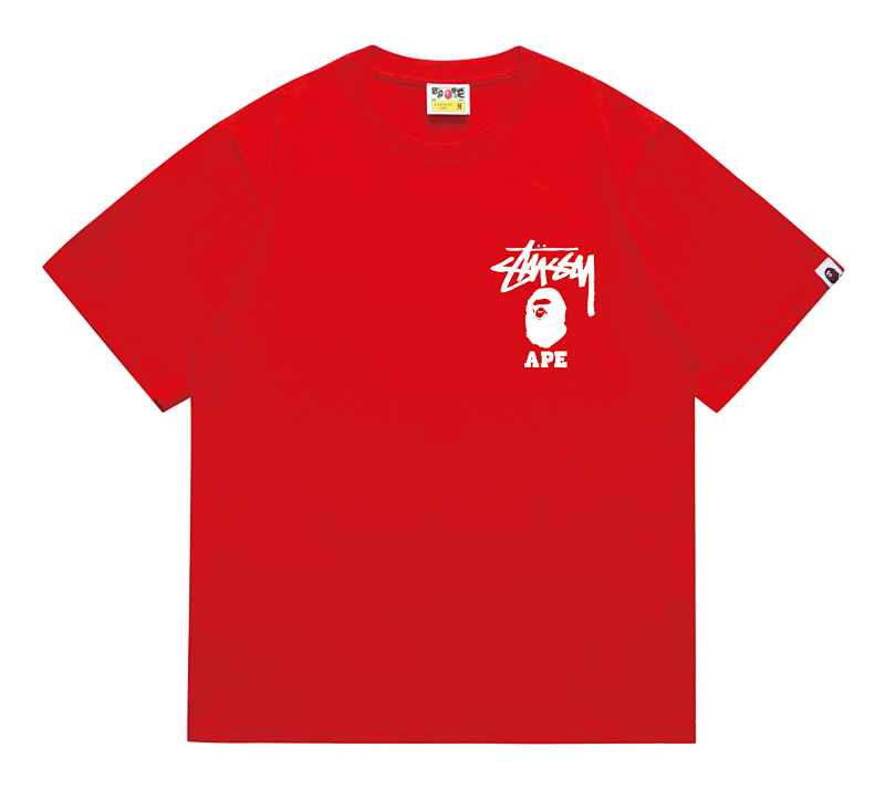 BAPE Collaboration Short Sleeve T-Shirt Style 202