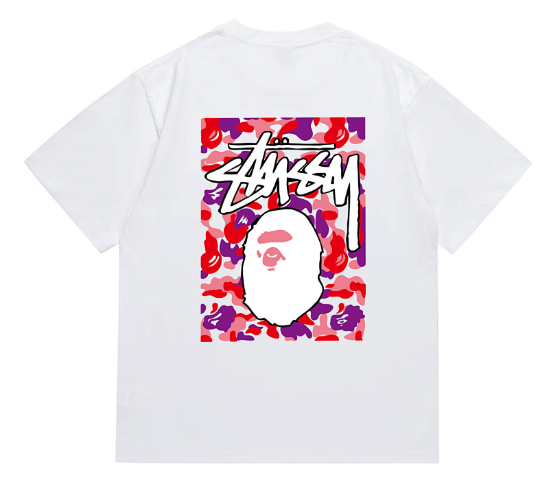 BAPE Collaboration Short Sleeve T-Shirt Style 203