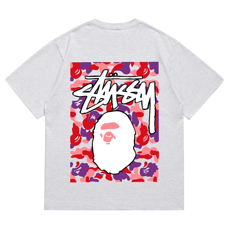 BAPE Collaboration Short Sleeve T-Shirt Style 203