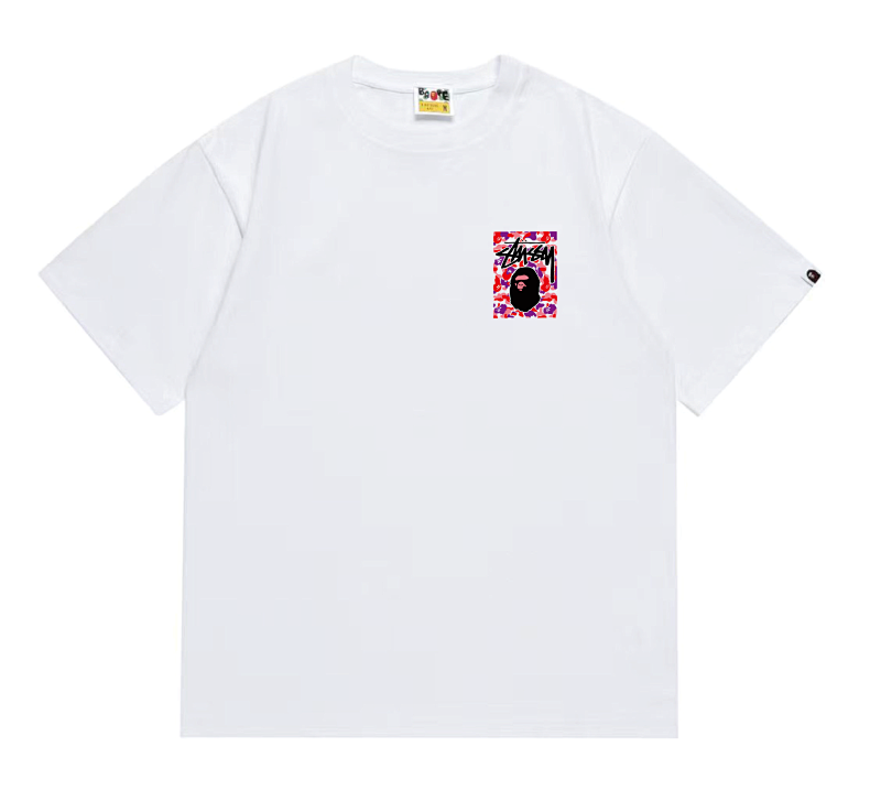 BAPE Collaboration Short Sleeve T-Shirt Style 203