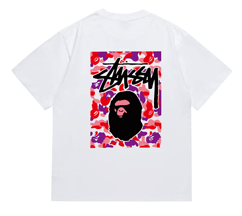 BAPE Collaboration Short Sleeve T-Shirt Style 203