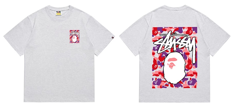 BAPE Collaboration Short Sleeve T-Shirt Style 203