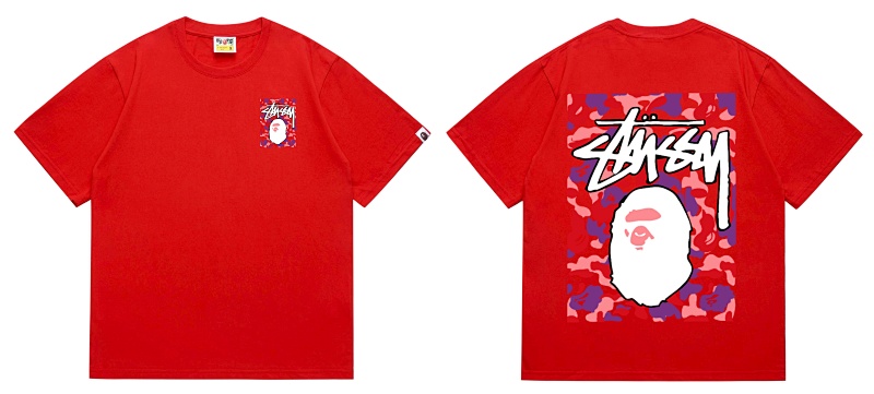 BAPE Collaboration Short Sleeve T-Shirt Style 203