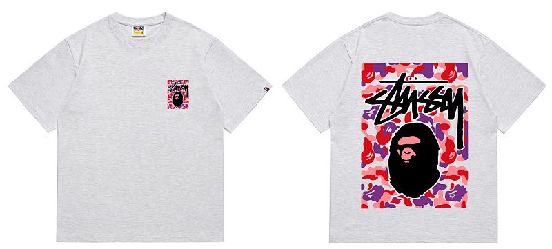 BAPE Collaboration Short Sleeve T-Shirt Style 203
