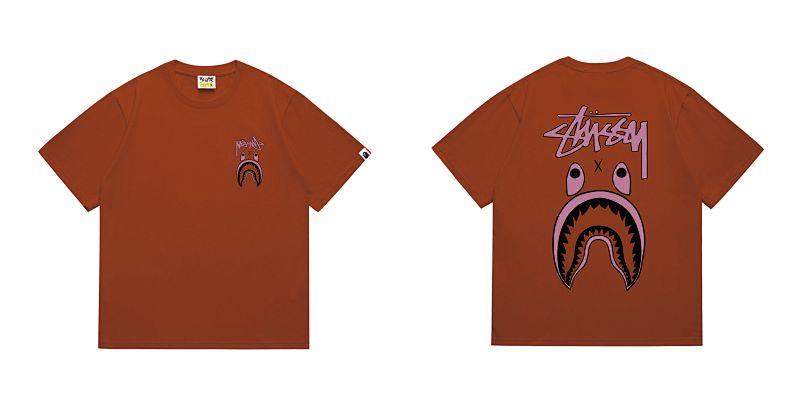 BAPE Collaboration Short Sleeve T-Shirt Style 204