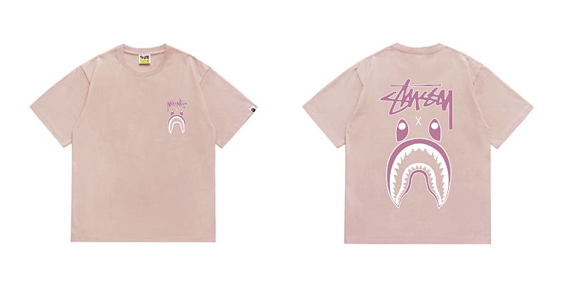 BAPE Collaboration Short Sleeve T-Shirt Style 204