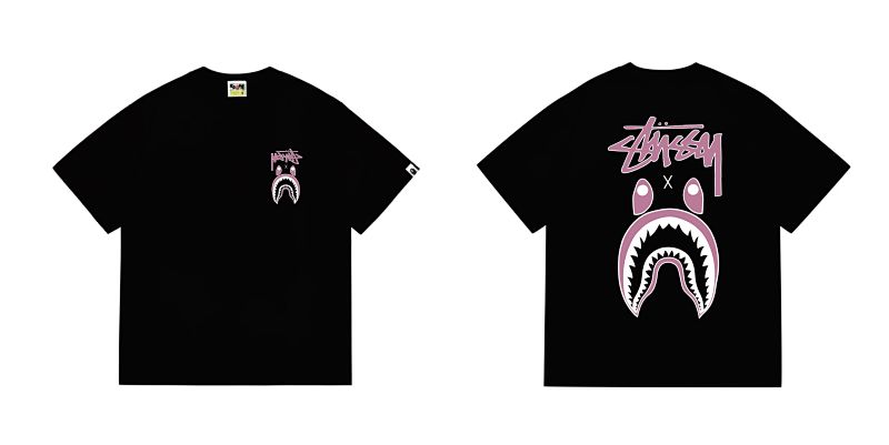 BAPE Collaboration Short Sleeve T-Shirt Style 204