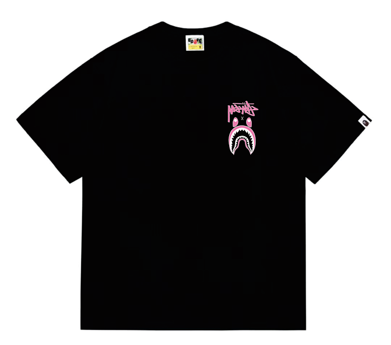 BAPE Collaboration Short Sleeve T-Shirt Style 204