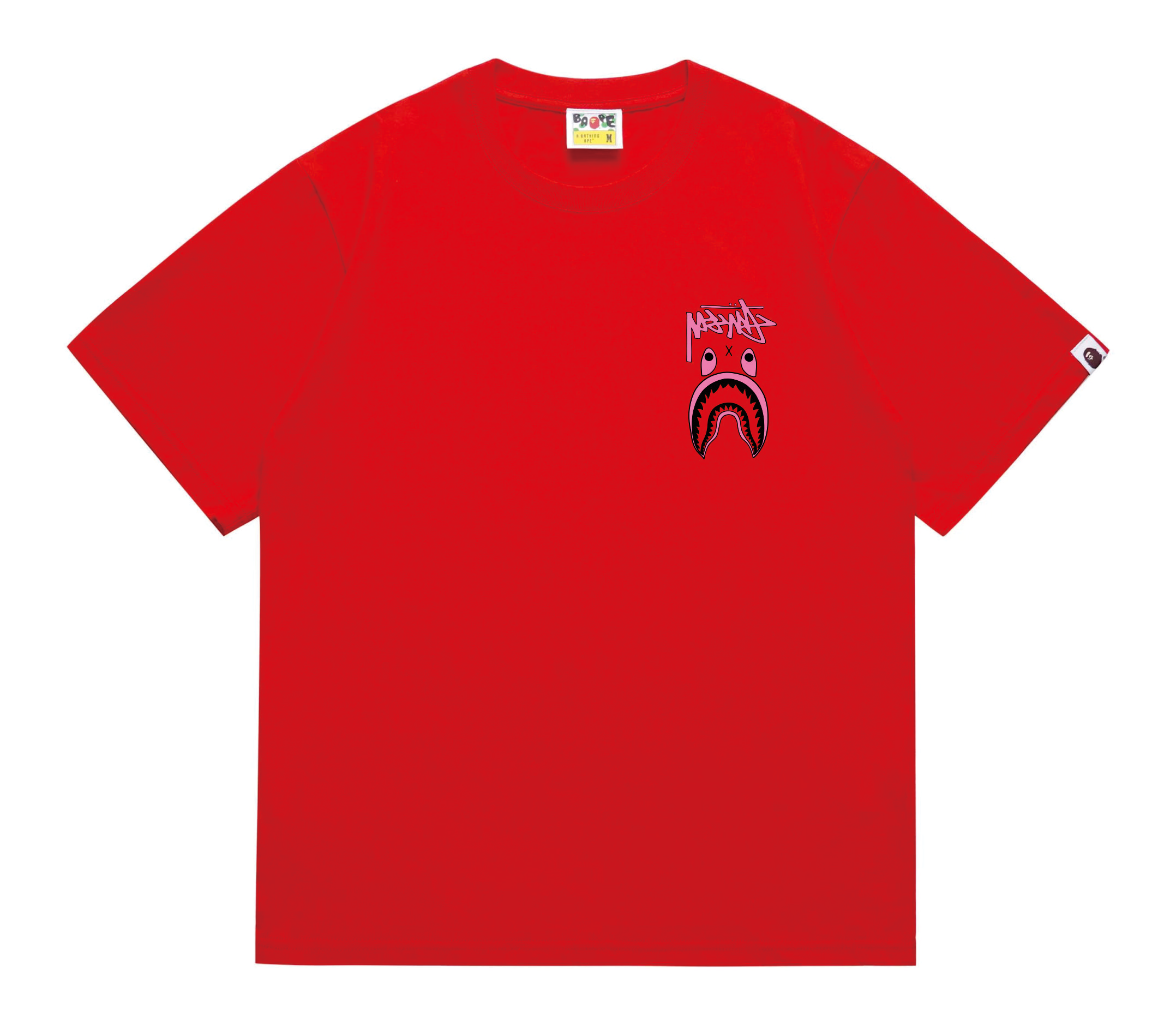 BAPE Collaboration Short Sleeve T-Shirt Style 204