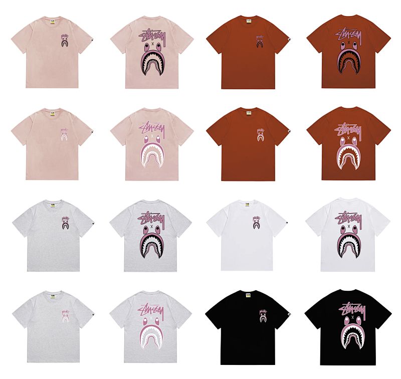 BAPE Collaboration Short Sleeve T-Shirt Style 204