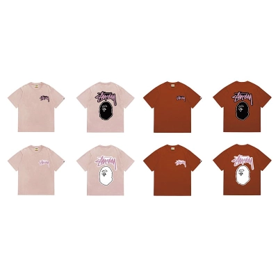BAPE Collaboration Short Sleeve T-Shirt Style 206 01
