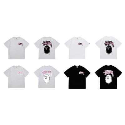 BAPE Collaboration Short Sleeve T-Shirt Style 206 02