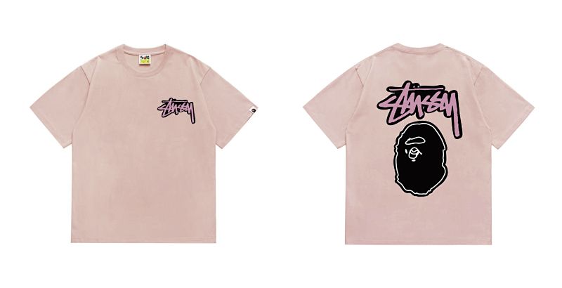 BAPE Collaboration Short Sleeve T-Shirt Style 206