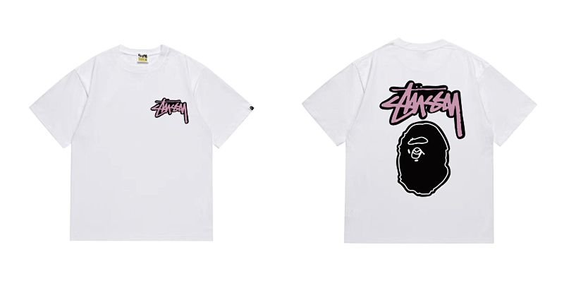BAPE Collaboration Short Sleeve T-Shirt Style 206