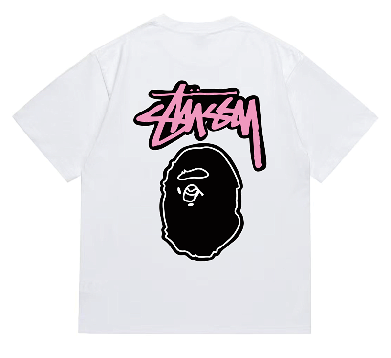 BAPE Collaboration Short Sleeve T-Shirt Style 206