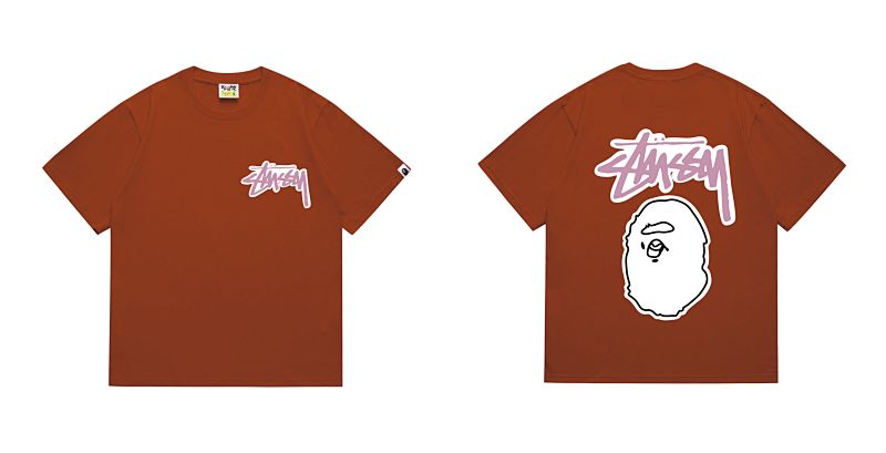 BAPE Collaboration Short Sleeve T-Shirt Style 206