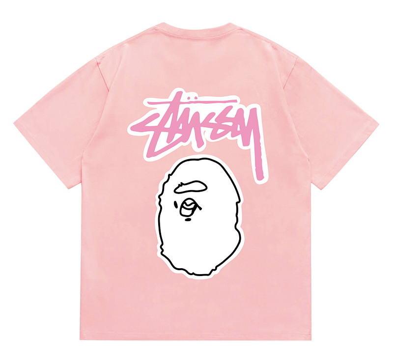 BAPE Collaboration Short Sleeve T-Shirt Style 206