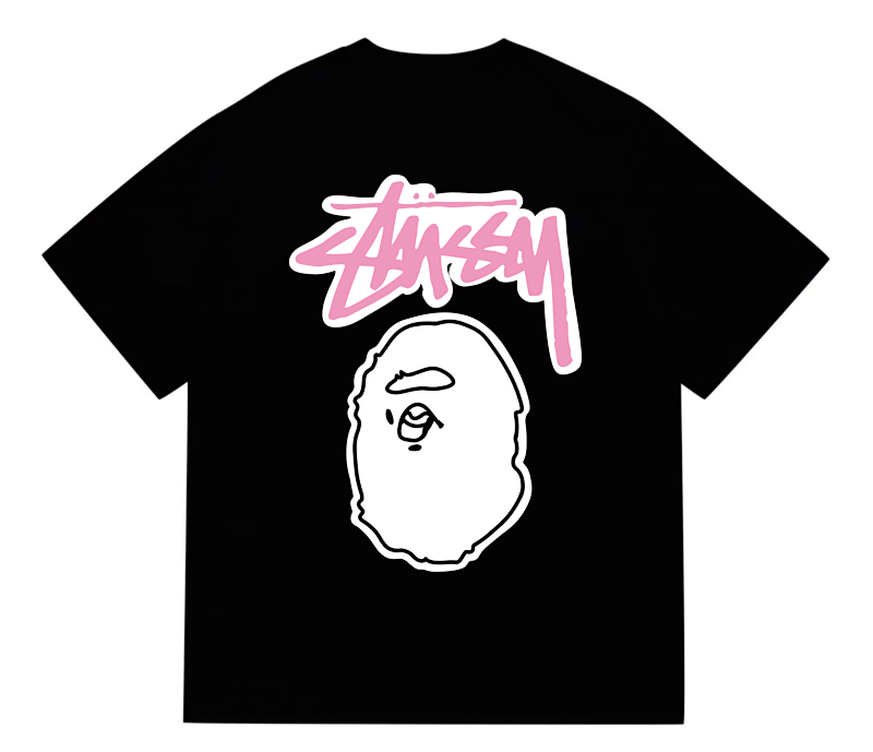 BAPE Collaboration Short Sleeve T-Shirt Style 206