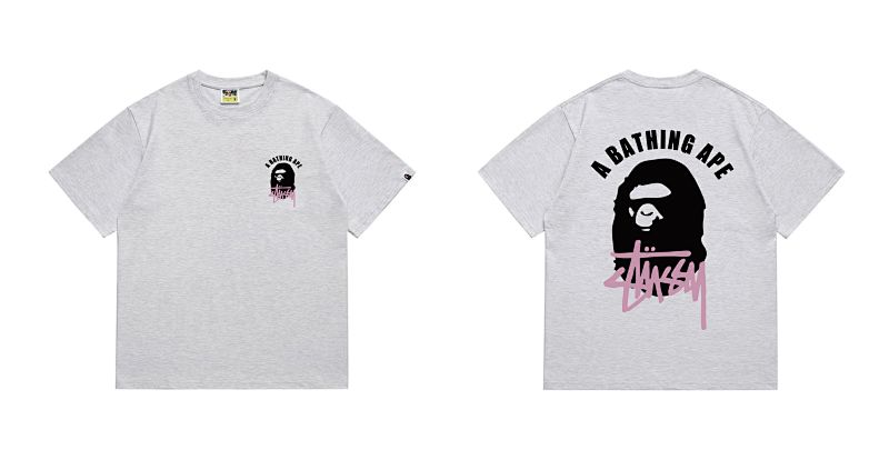 BAPE Collaboration Short Sleeve T-Shirt Style 207