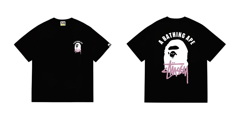 BAPE Collaboration Short Sleeve T-Shirt Style 207