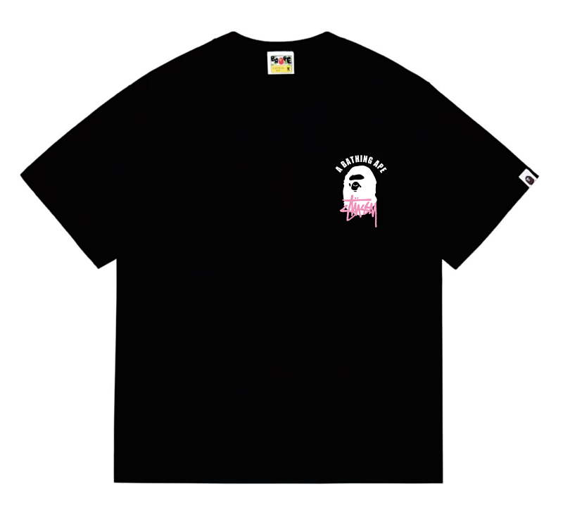 BAPE Collaboration Short Sleeve T-Shirt Style 207