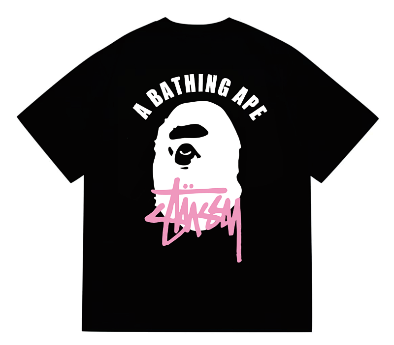 BAPE Collaboration Short Sleeve T-Shirt Style 207