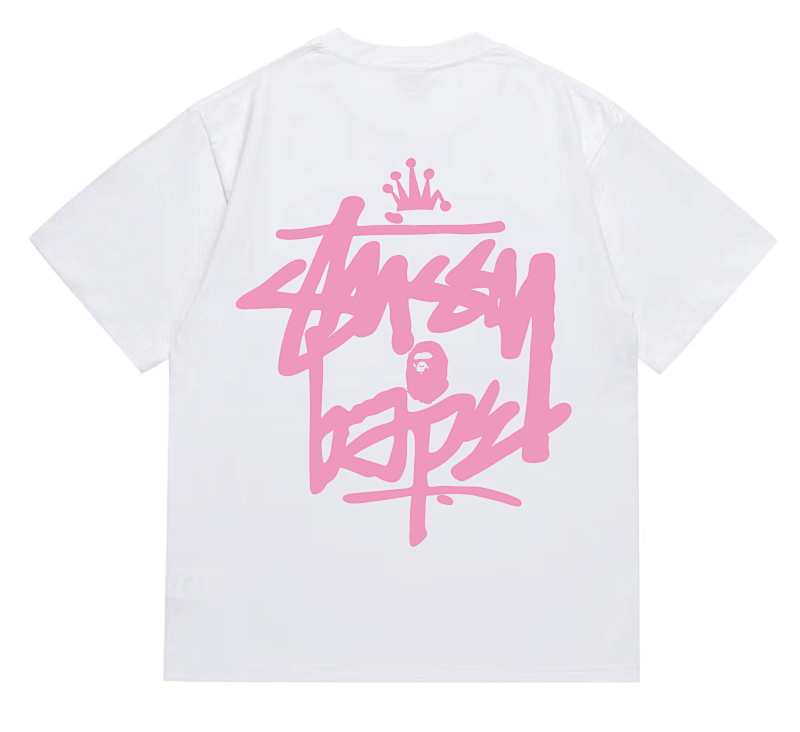BAPE Collaboration Short Sleeve T-Shirt Style 208