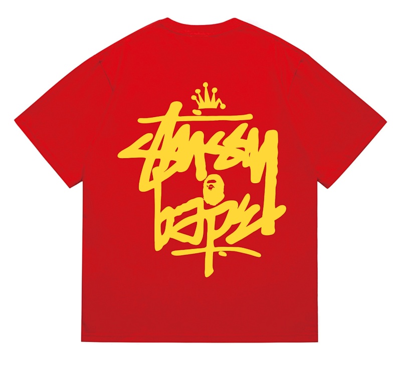 BAPE Collaboration Short Sleeve T-Shirt Style 208